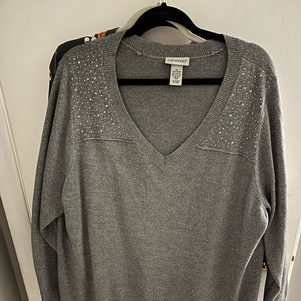 Embellished Sweater